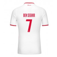 Maglie da calcio AS Monaco Eliesse Ben Seghir #7 Prima Maglia 2024-25 Manica Corta